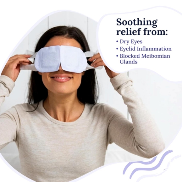 Cornea Care Rest Self-Heating Eye Masks, Pack of 6 NEW - Picture 9 of 14